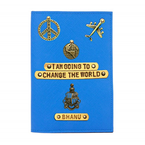 Personalised Passport Cover - Change the World