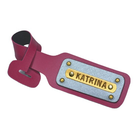 Personalized Luggage Tag - Wine