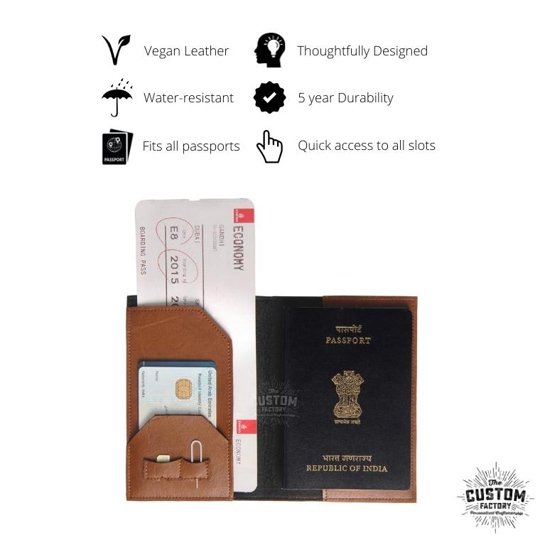 Buy Set of 3 Customised Passport Covers in Dubai - Custom Factory - UAE