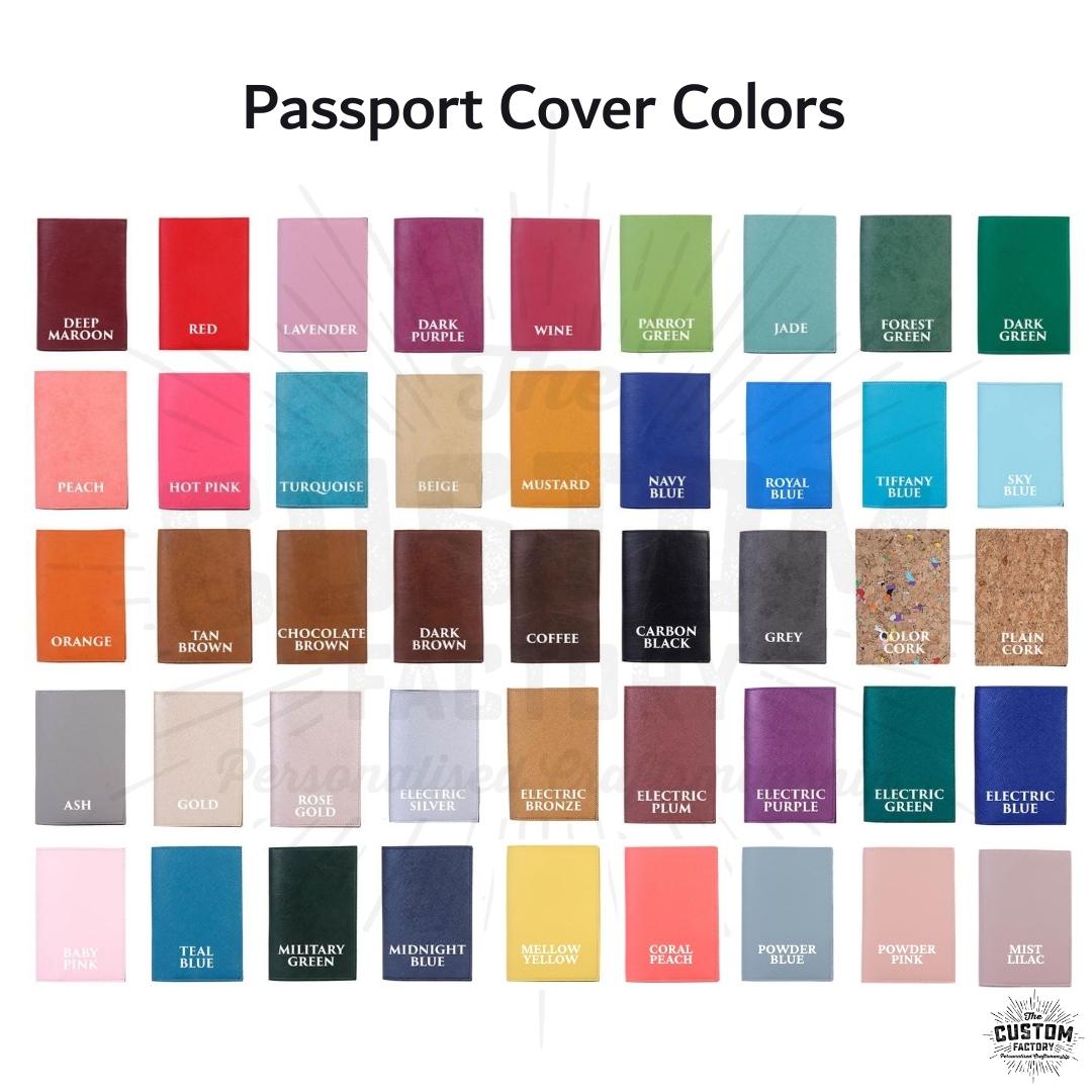 Buy Set of 5 Family Passport covers at best rates - Custom Factory - UAE